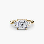 Baguette Accent Solitaire-setting-The Diamond Setter