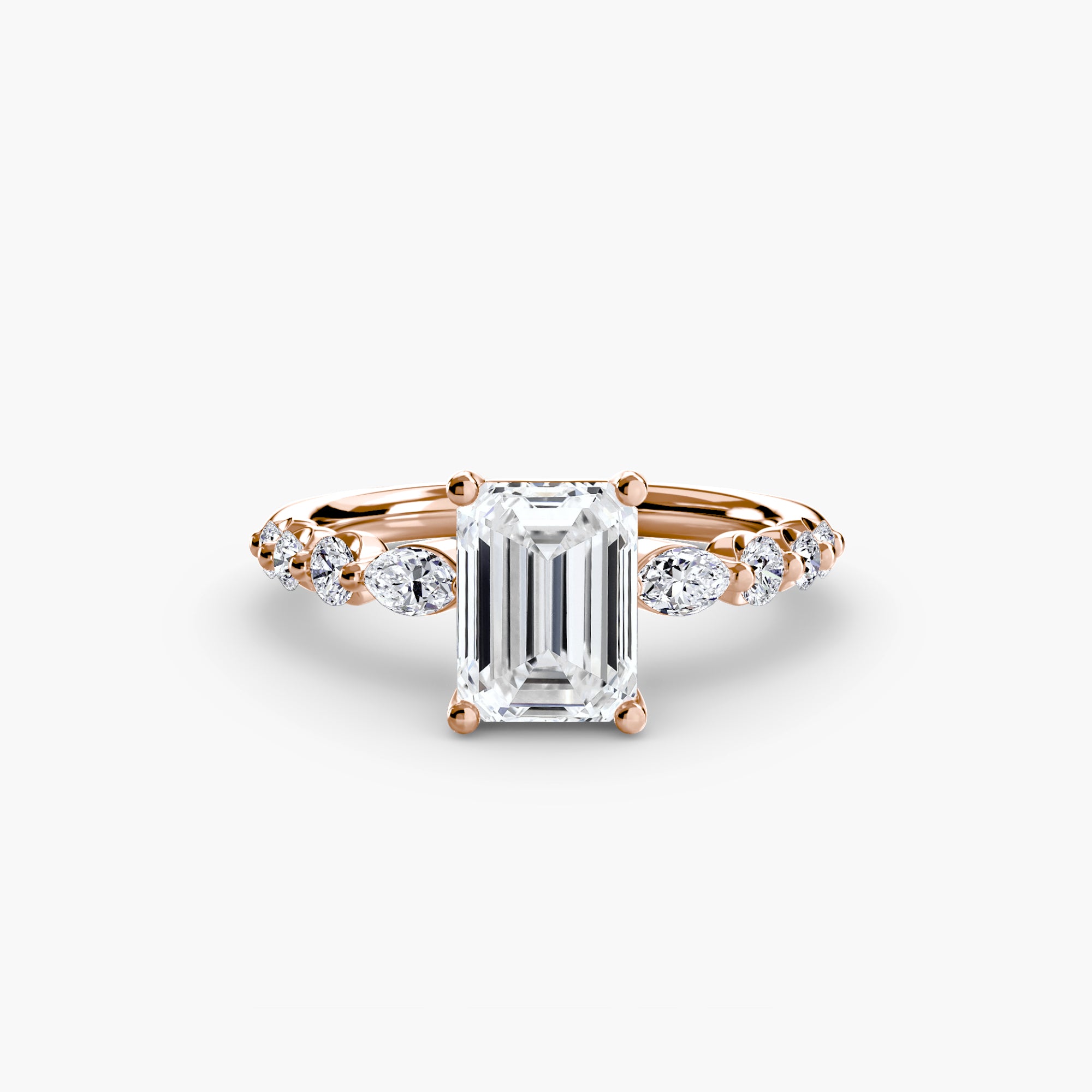The Tiered Accent Ring-setting-The Diamond Setter