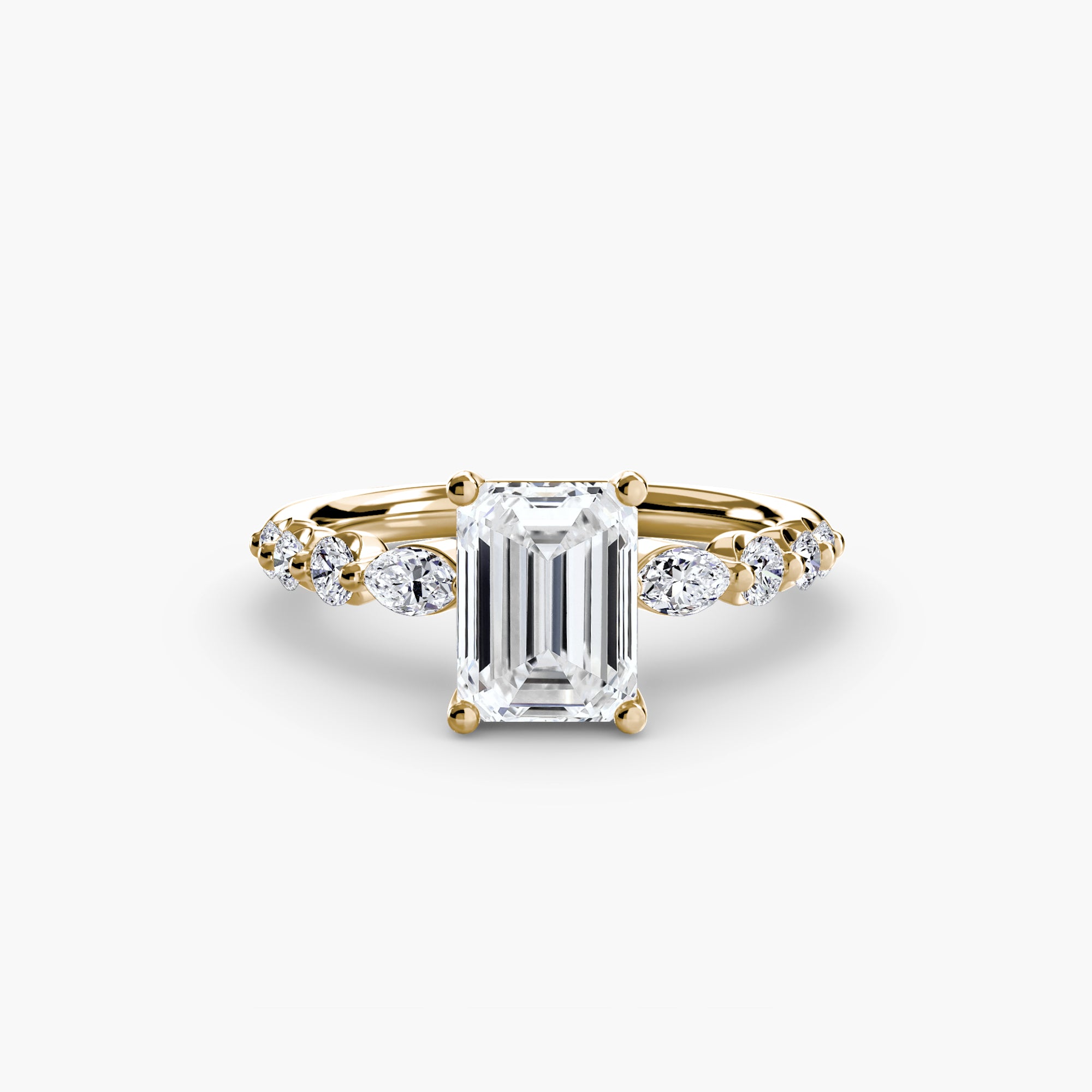 The Tiered Accent Ring-setting-The Diamond Setter