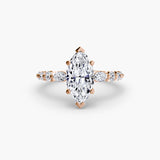 The Tiered Accent Ring-setting-The Diamond Setter