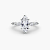 The Tiered Accent Ring-setting-The Diamond Setter