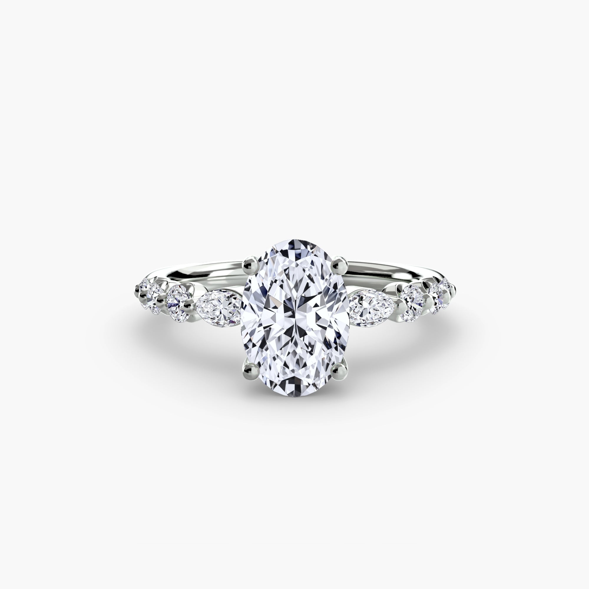 The Tiered Accent Ring-setting-The Diamond Setter