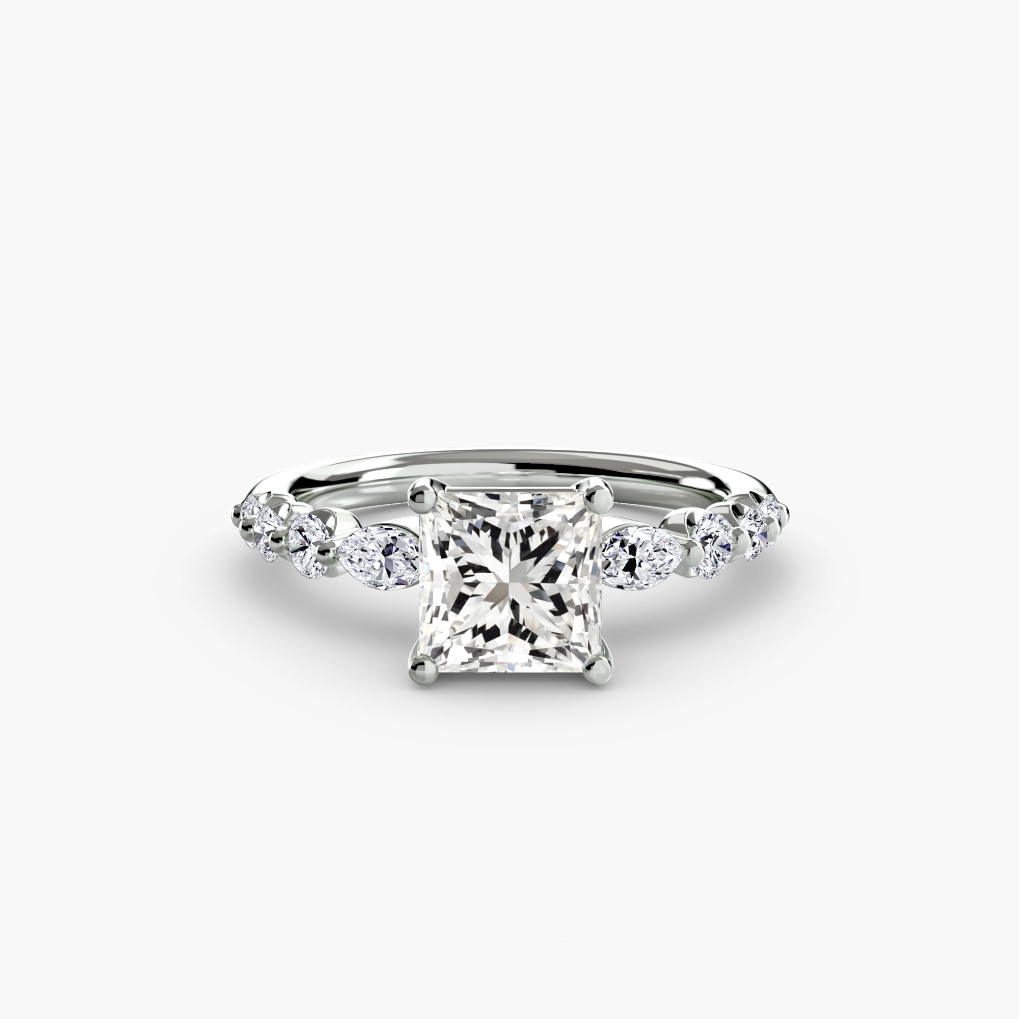 The Tiered Accent Ring-setting-The Diamond Setter