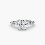 The Tiered Accent Ring-setting-The Diamond Setter