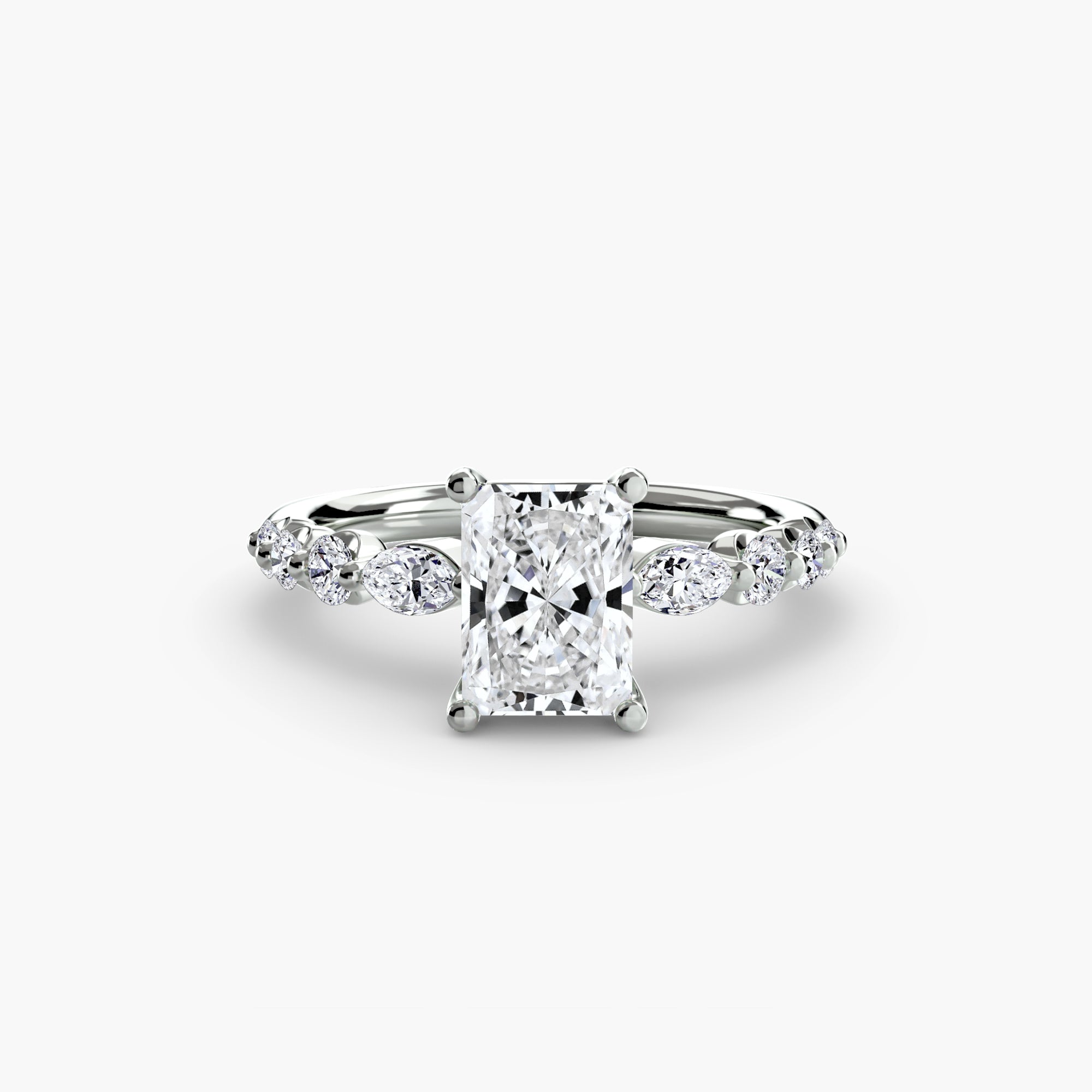 The Tiered Accent Ring-setting-The Diamond Setter