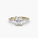 The Tiered Accent Ring-setting-The Diamond Setter