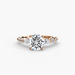 The Tiered Accent Ring-setting-The Diamond Setter