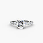 The Tiered Accent Ring-setting-The Diamond Setter