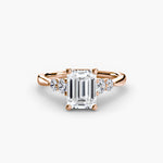 Solitaire with Shoulder Accents 2-setting-The Diamond Setter