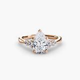 Solitaire with Shoulder Accents 2-setting-The Diamond Setter