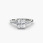 Solitaire with Shoulder Accents 2-setting-The Diamond Setter