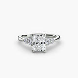 Solitaire with Shoulder Accents 2-setting-The Diamond Setter