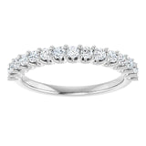 double gallery round set diamond anniversary band-The Diamond Setter