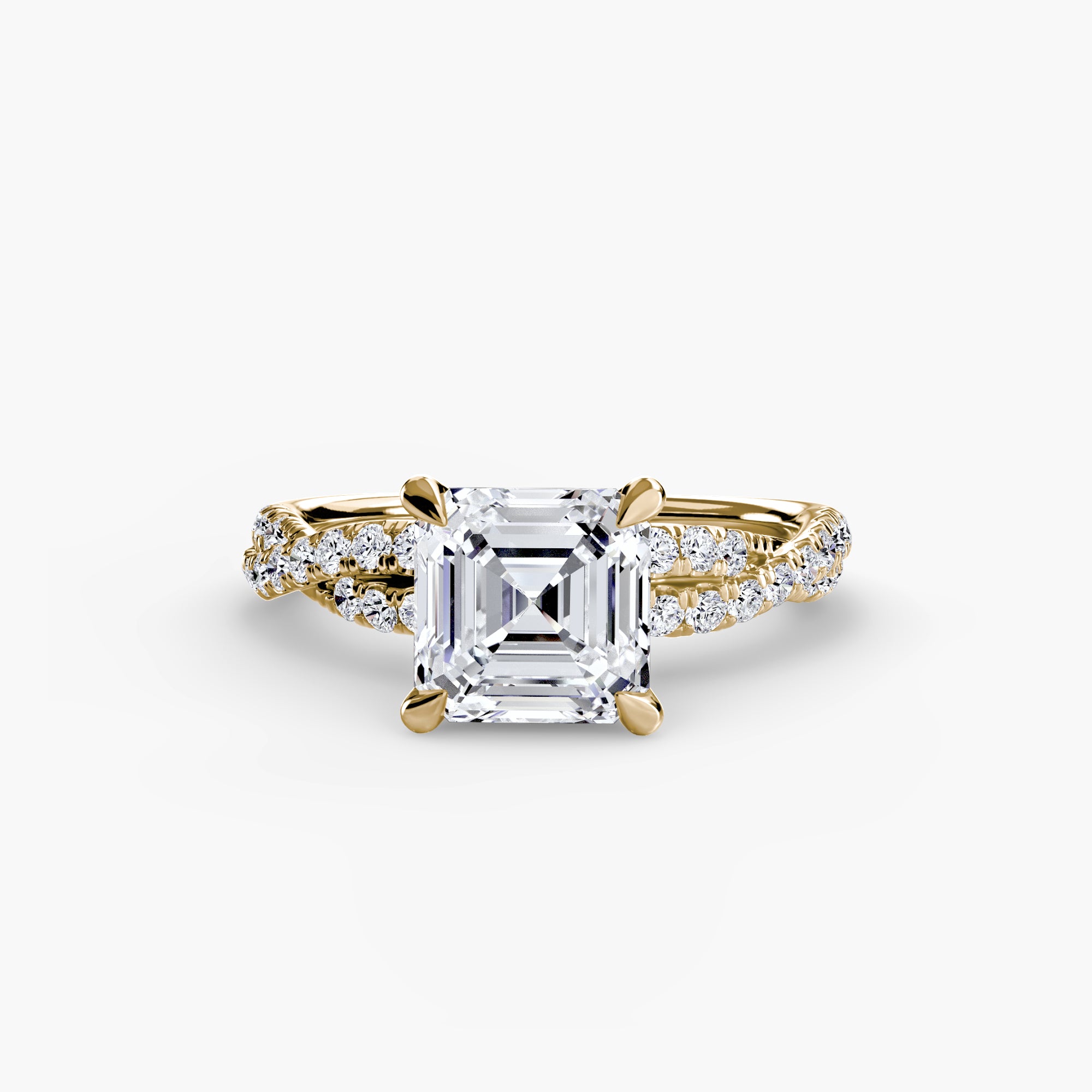The Twisted Pavé Solitaire-setting-The Diamond Setter