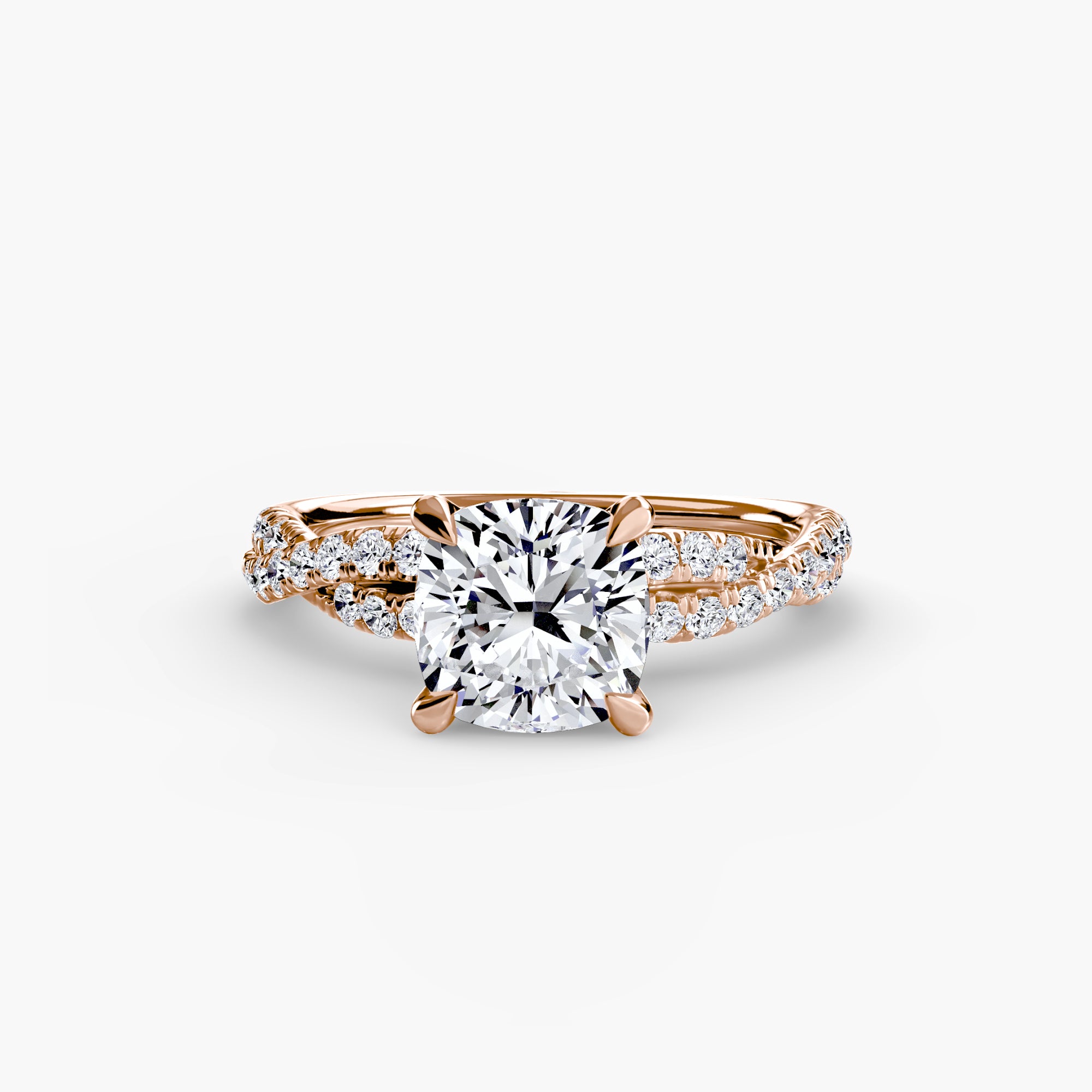 The Twisted Pavé Solitaire-setting-The Diamond Setter