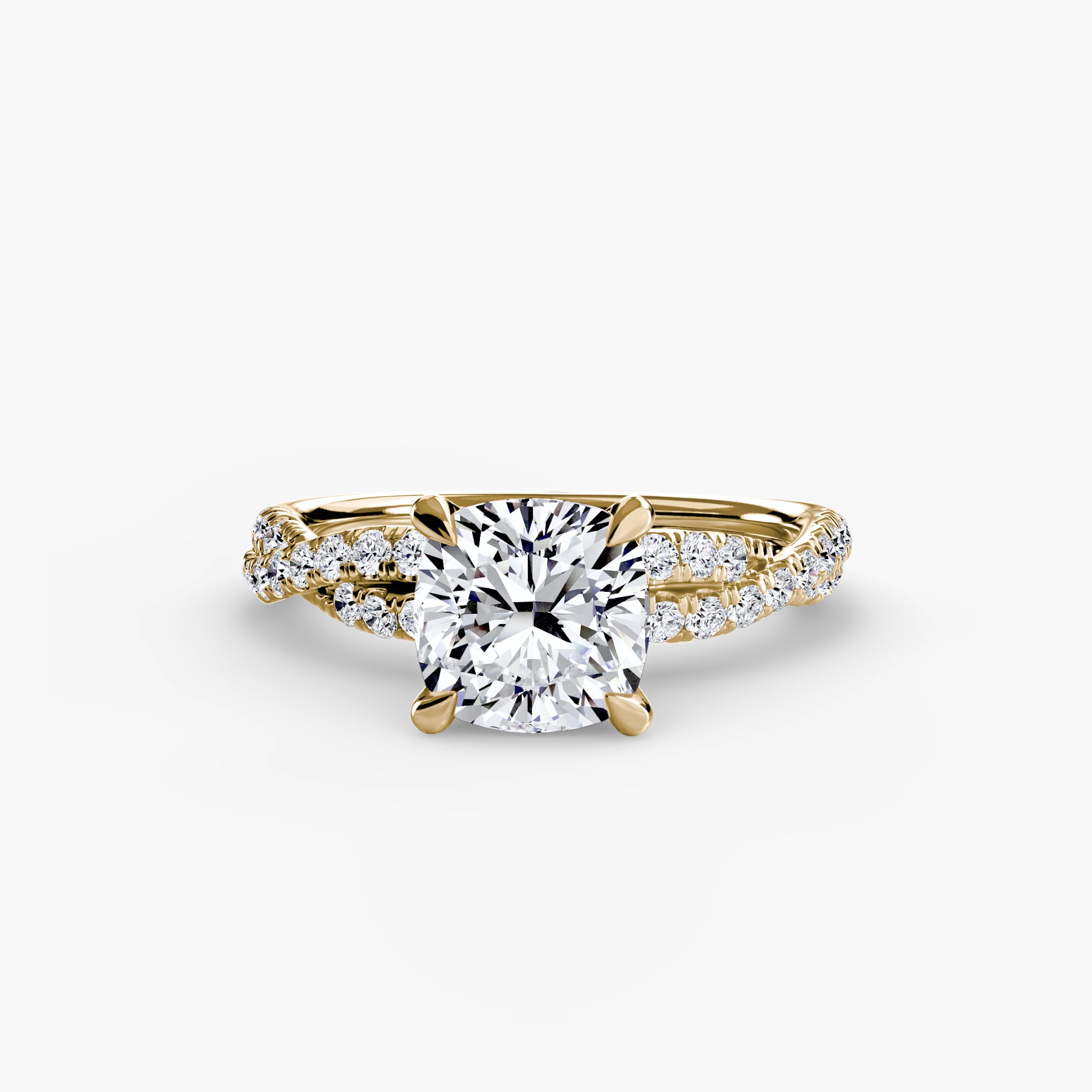 The Twisted Pavé Solitaire-setting-The Diamond Setter
