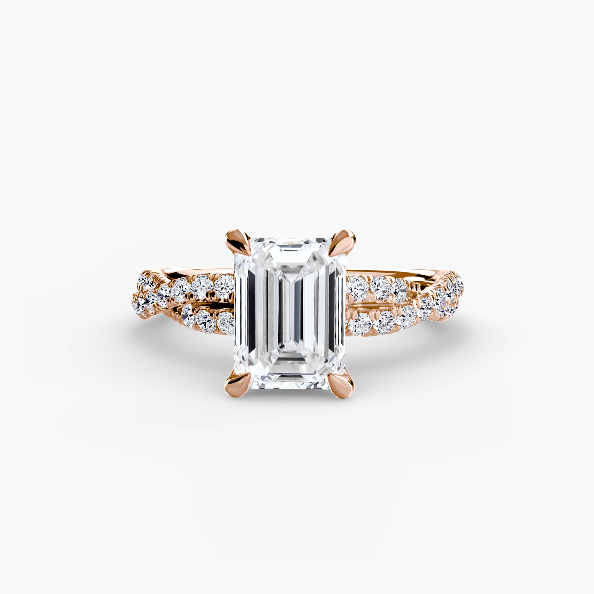 The Twisted Pavé Solitaire-setting-The Diamond Setter