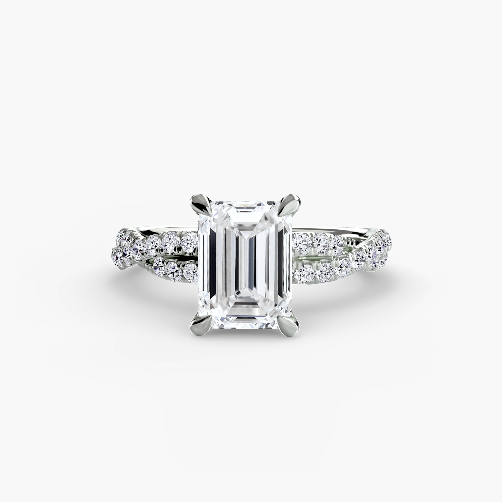 The Twisted Pavé Solitaire-setting-The Diamond Setter