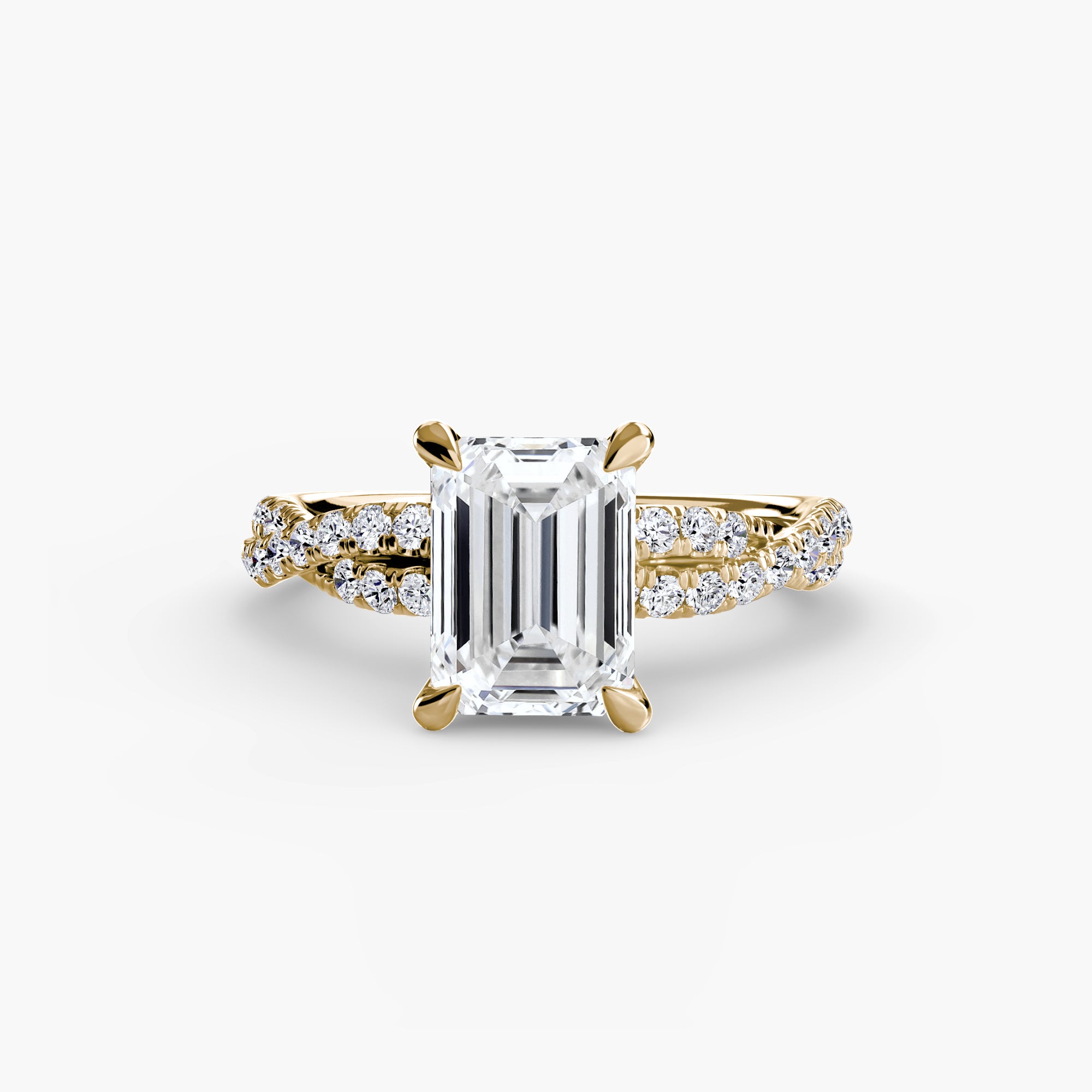 The Twisted Pavé Solitaire-setting-The Diamond Setter