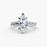 The Twisted Pavé Solitaire-setting-The Diamond Setter