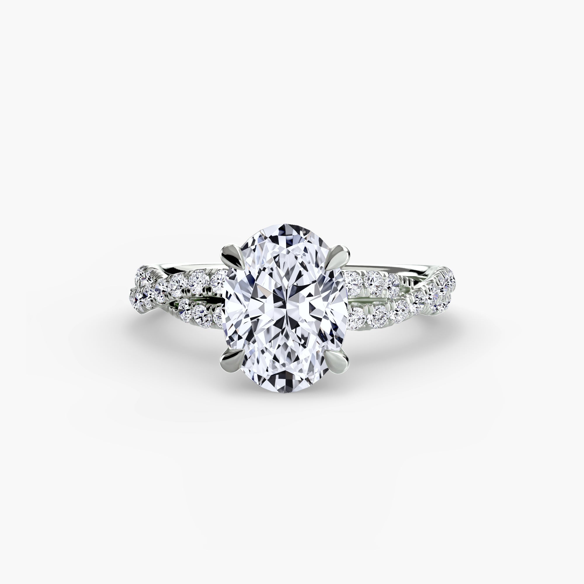 The Twisted Pavé Solitaire-setting-The Diamond Setter