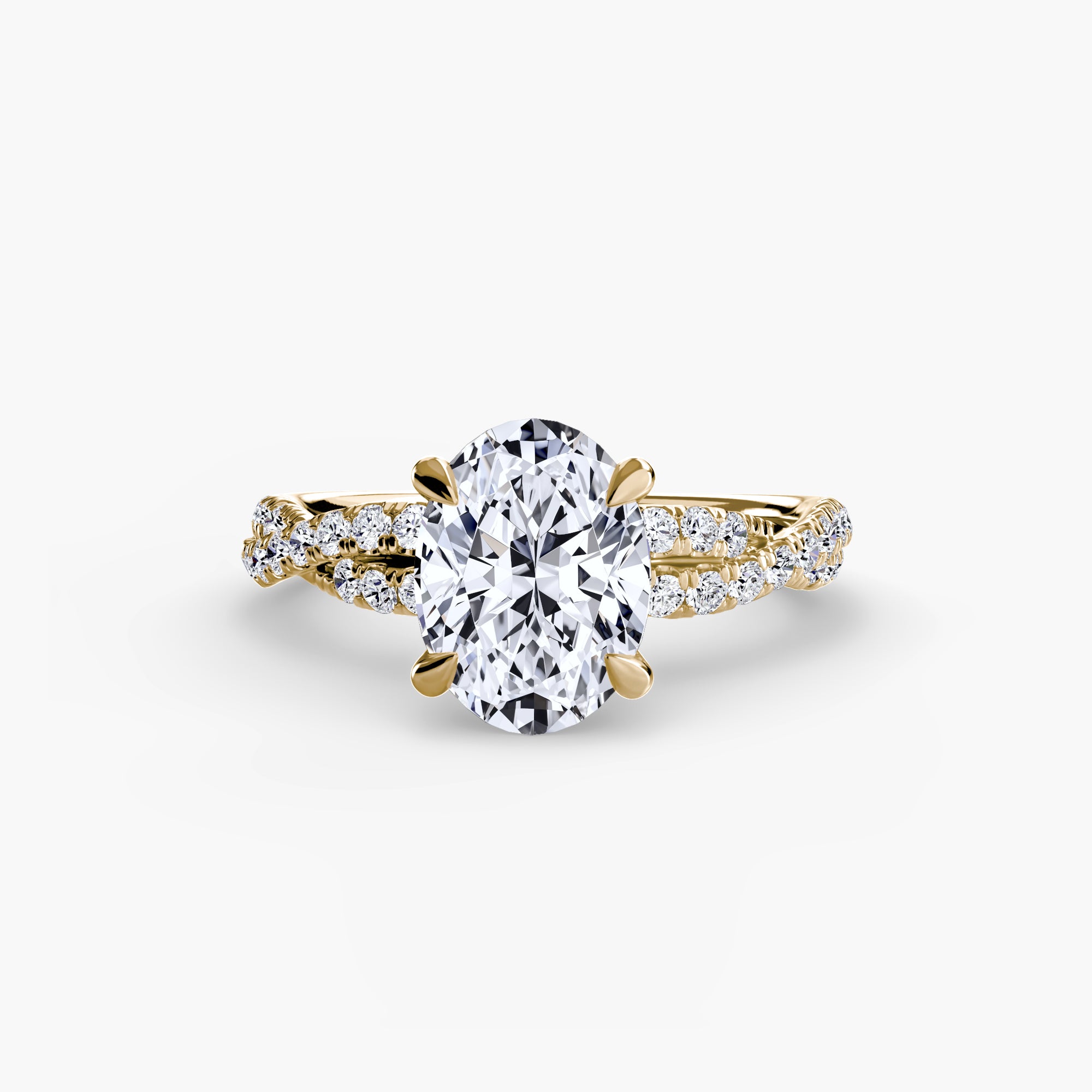 The Twisted Pavé Solitaire-setting-The Diamond Setter