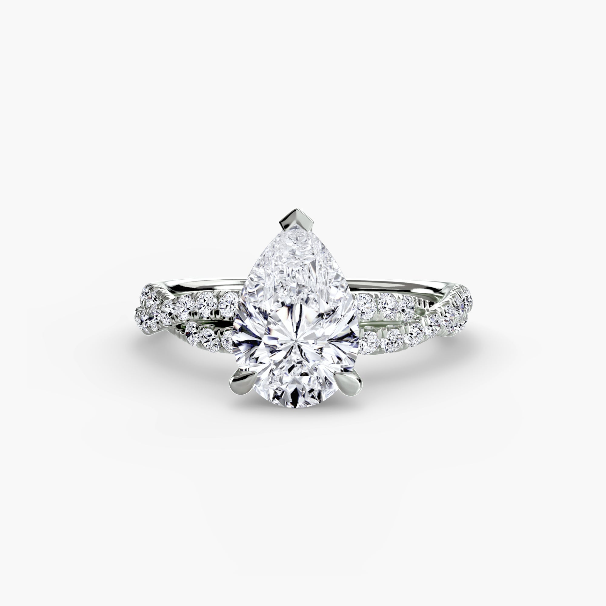 The Twisted Pavé Solitaire-setting-The Diamond Setter