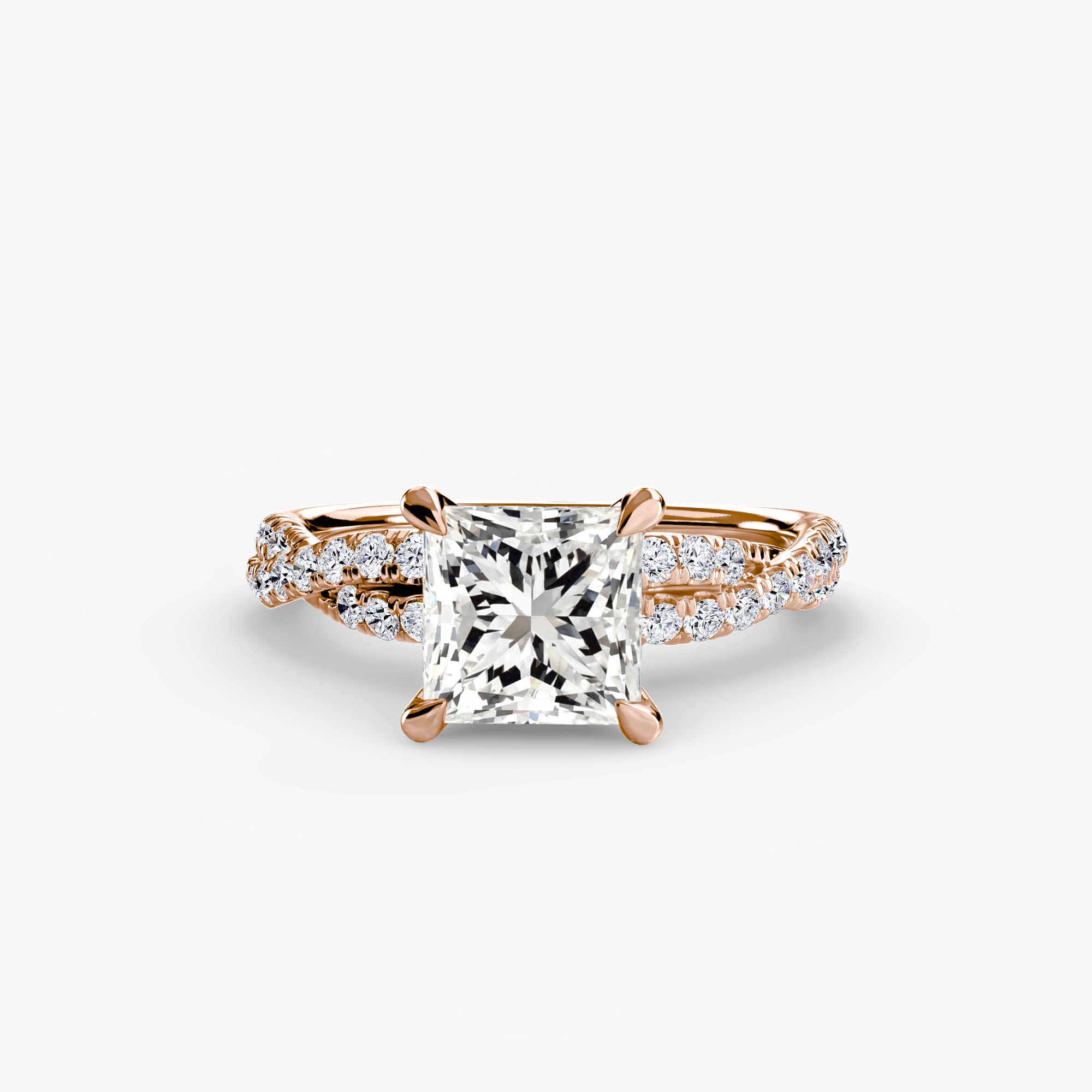 The Twisted Pavé Solitaire-setting-The Diamond Setter