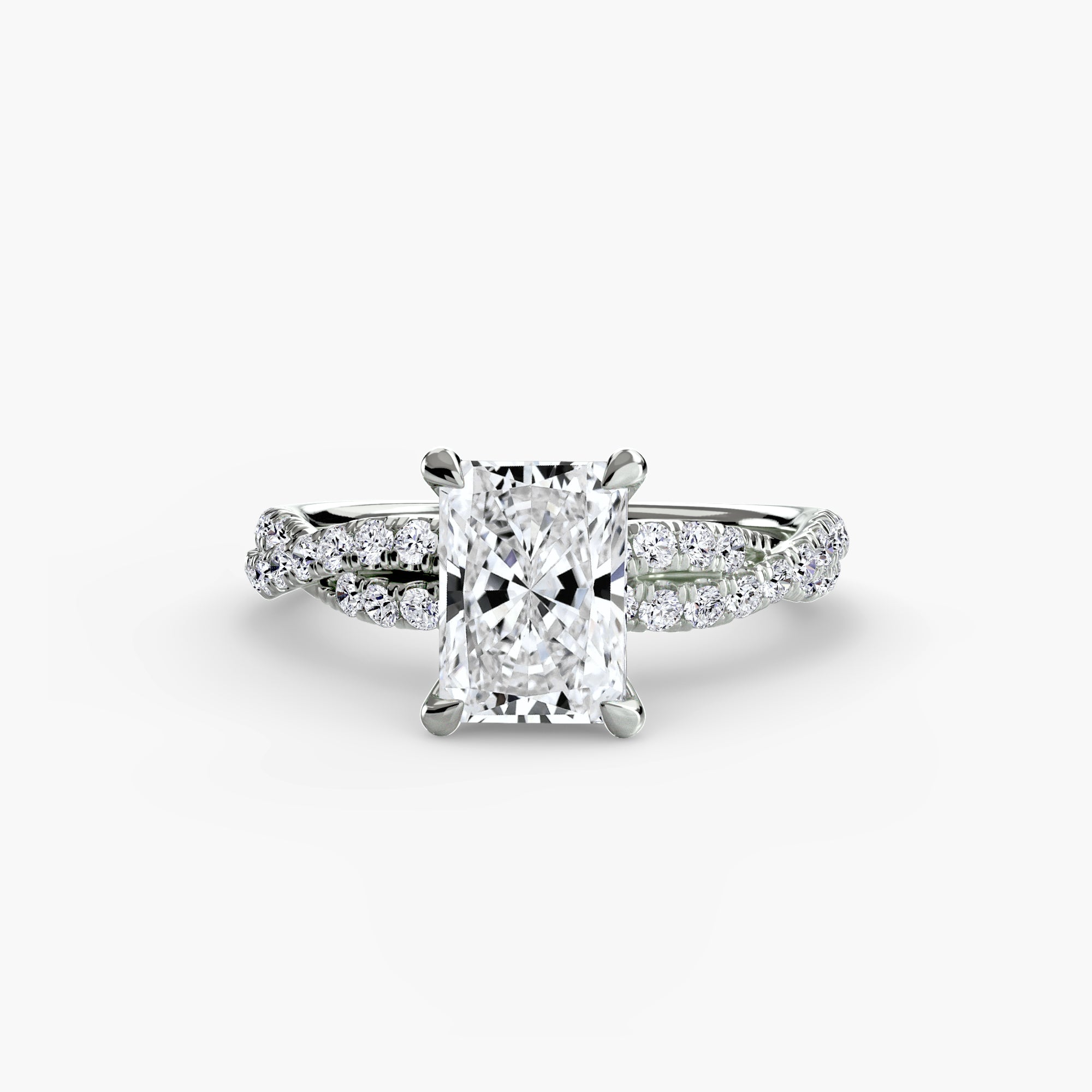 The Twisted Pavé Solitaire-setting-The Diamond Setter