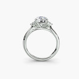 Solitaire with Cluster Shoulders-setting-The Diamond Setter