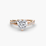 The Emerald Twist Pavé Ring-setting-The Diamond Setter