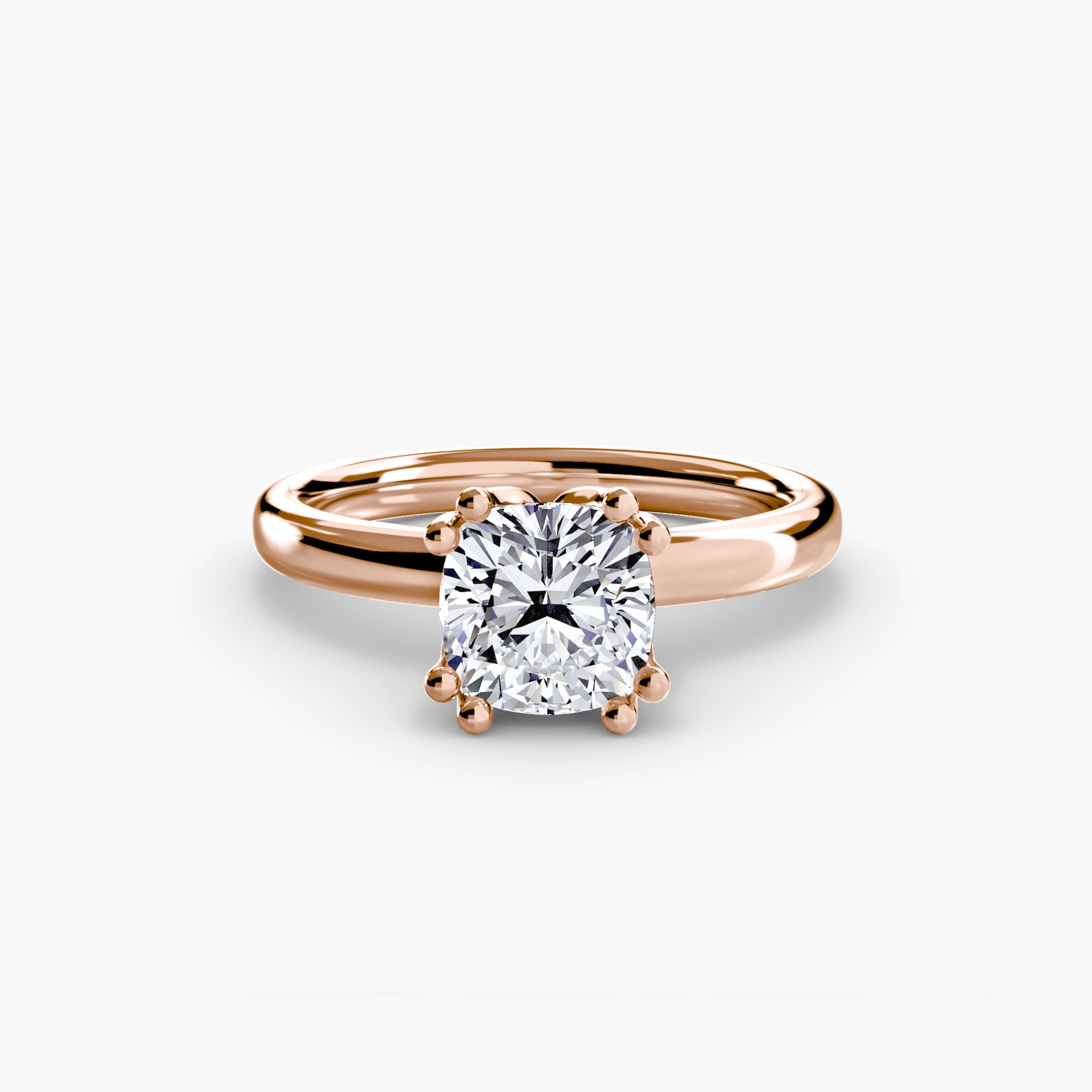 Solitaire ring 5-setting-The Diamond Setter