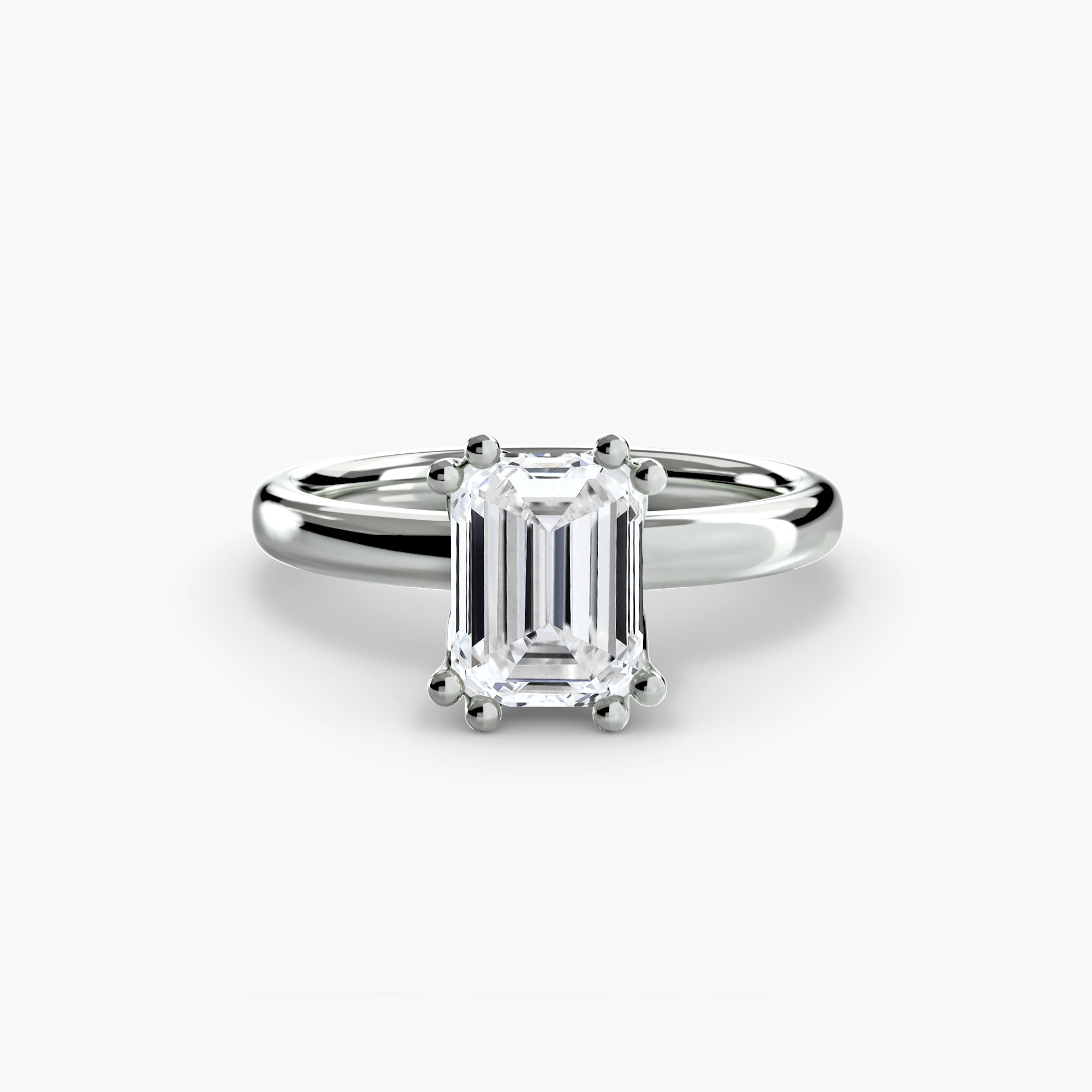 Solitaire ring 5-setting-The Diamond Setter
