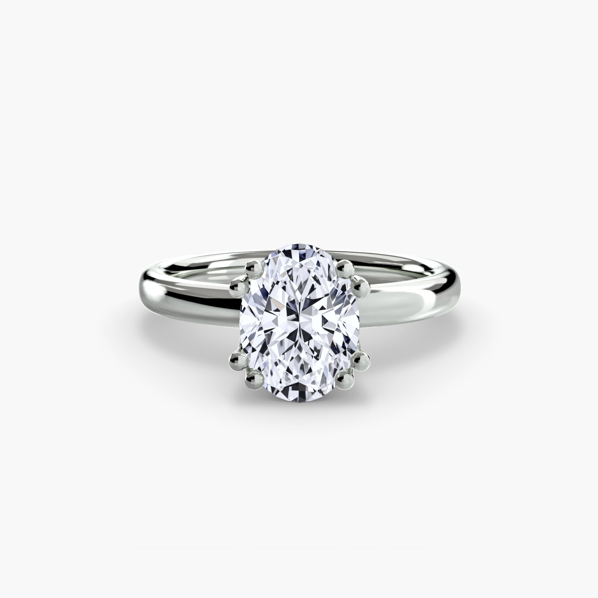 Solitaire ring 5-setting-The Diamond Setter