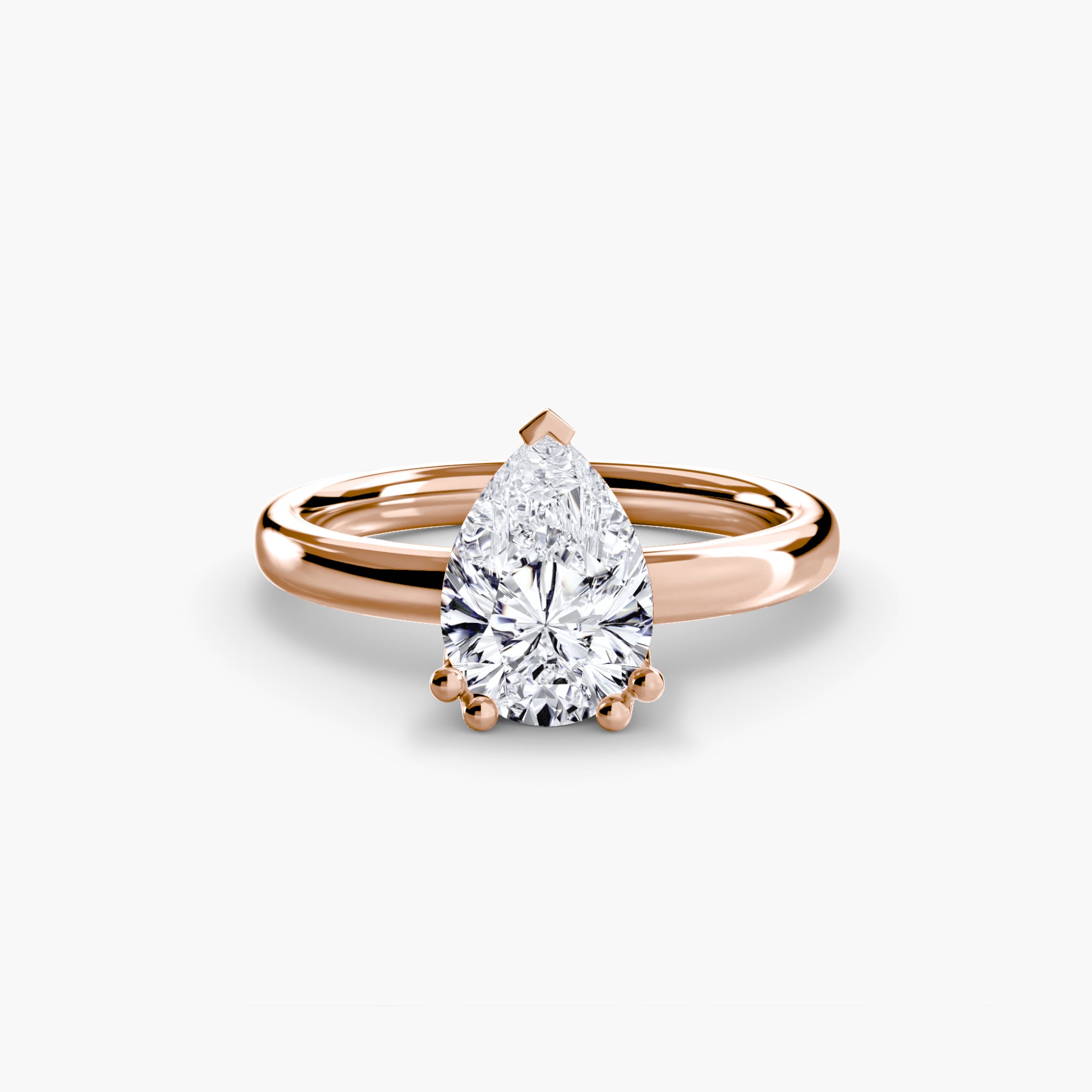 Solitaire ring 5-setting-The Diamond Setter