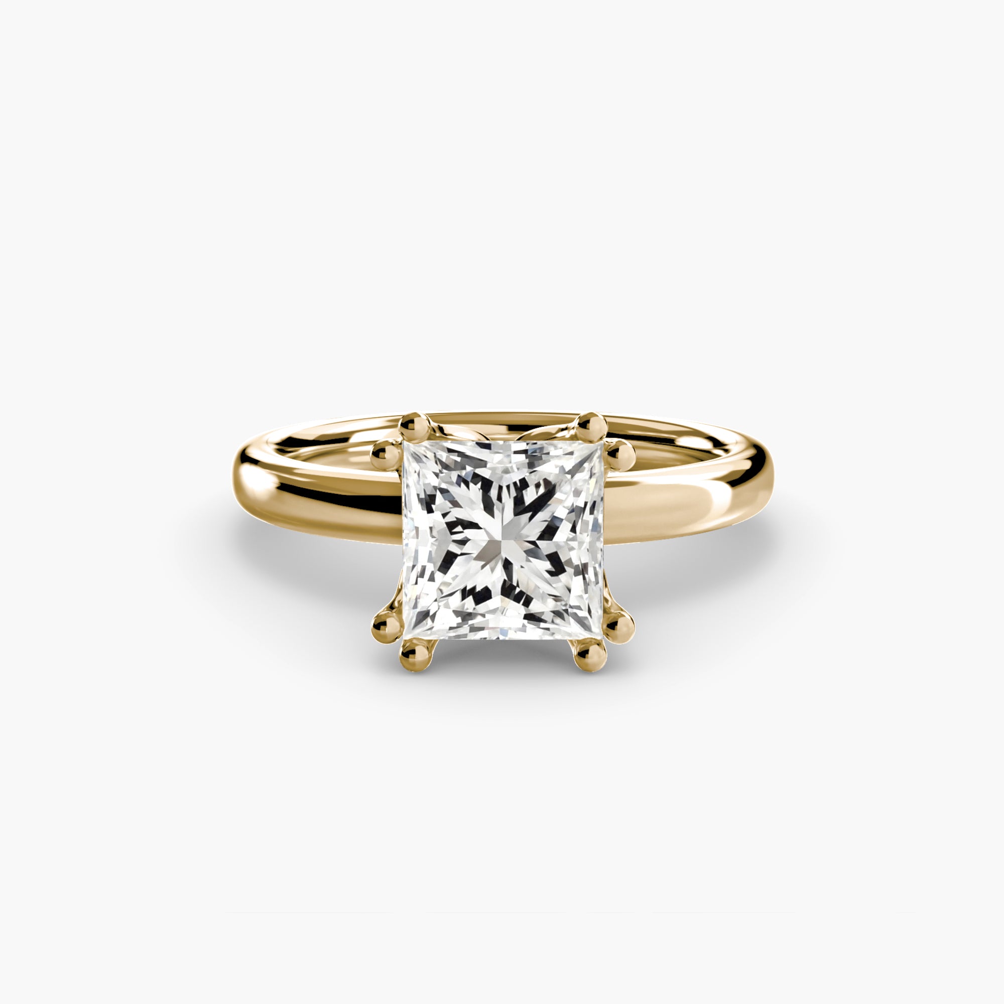 Solitaire ring 5-setting-The Diamond Setter