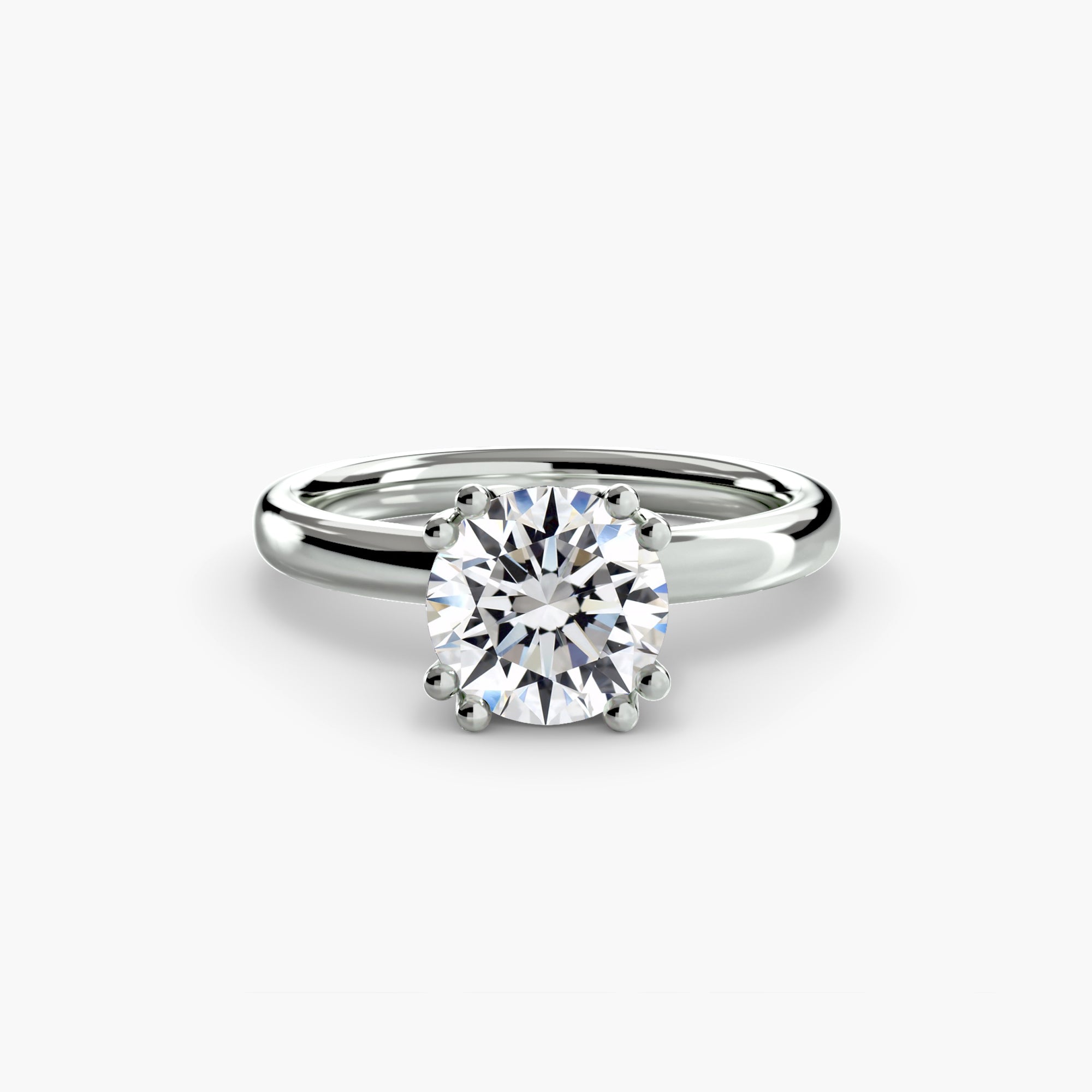 Solitaire ring 5-setting-The Diamond Setter