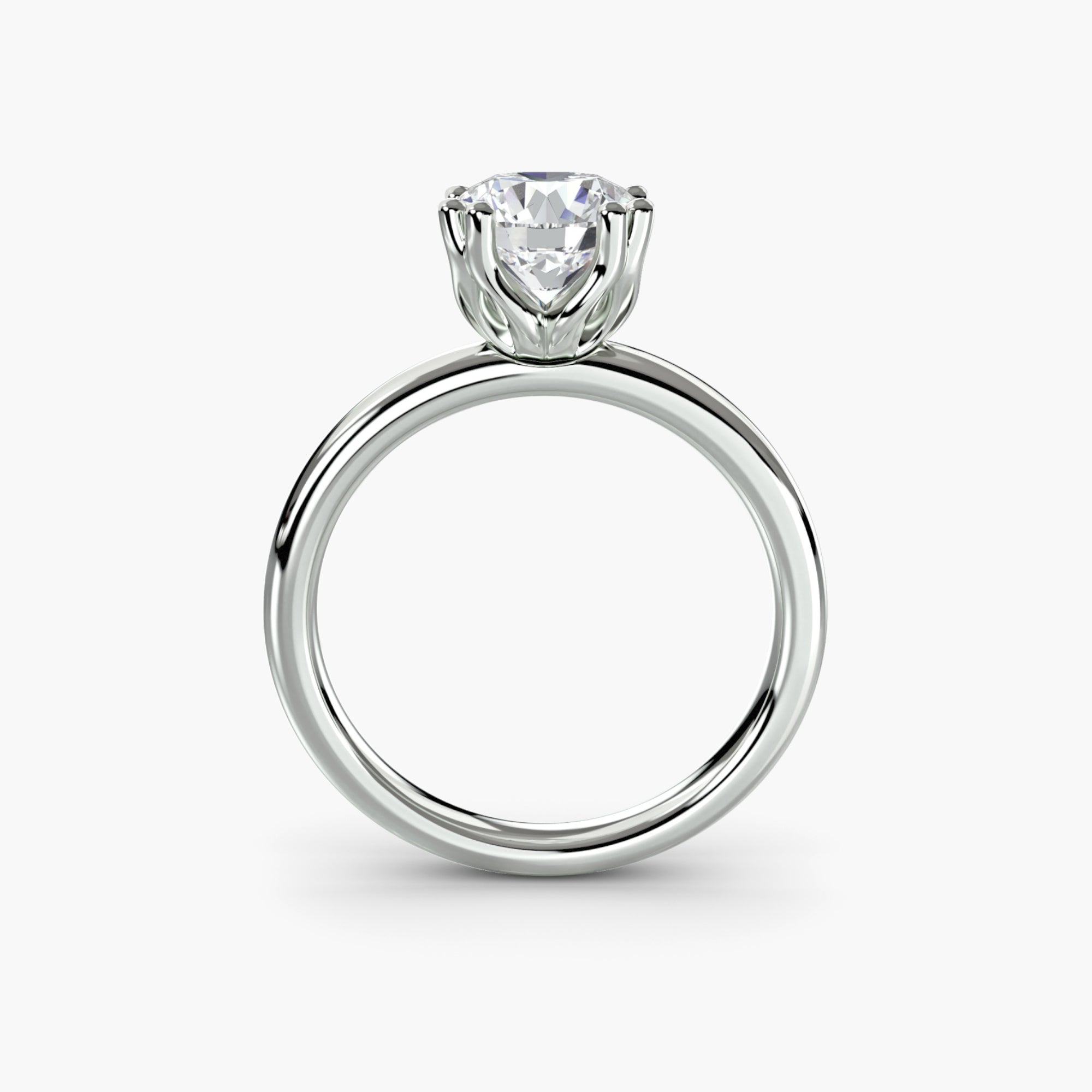Solitaire ring 5-setting-The Diamond Setter