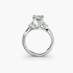 The Twist Pavé Ring-setting-The Diamond Setter