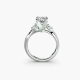 The Twist Pavé Ring-setting-The Diamond Setter
