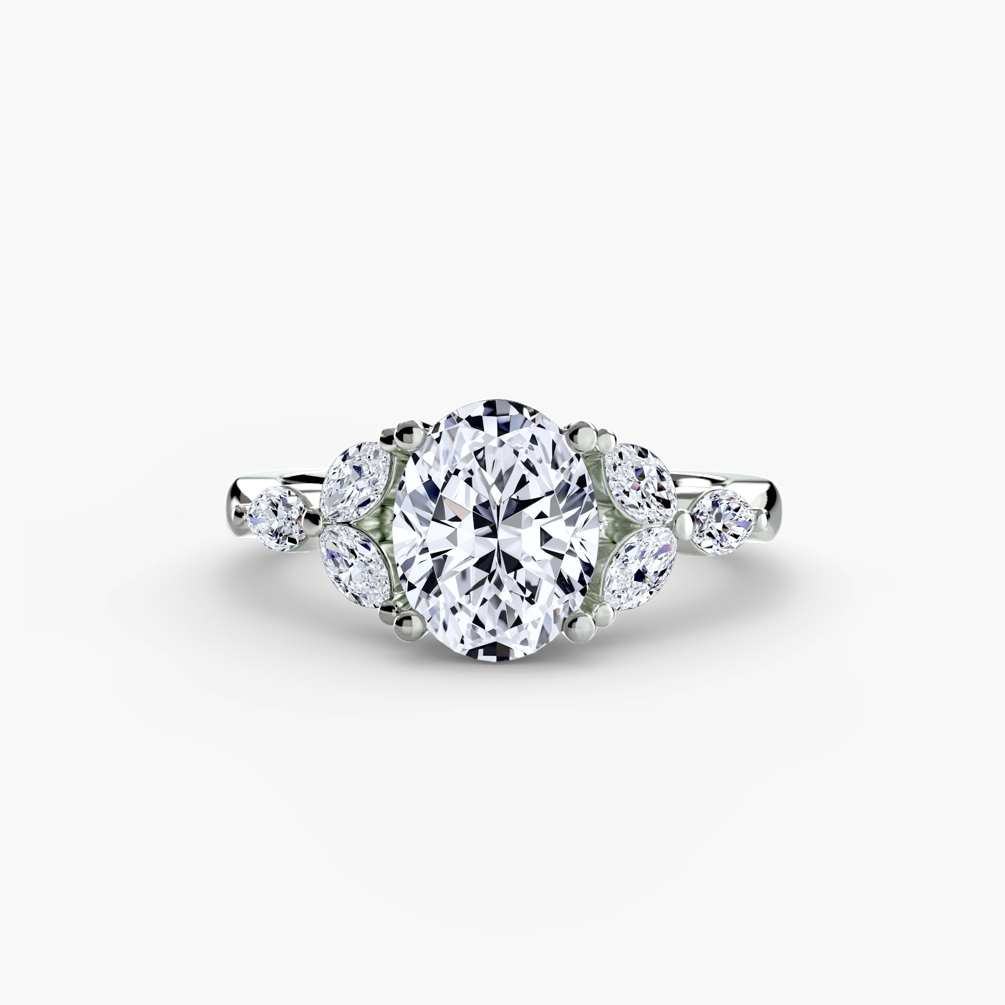 The Shoulder Cluster Ring-setting-The Diamond Setter