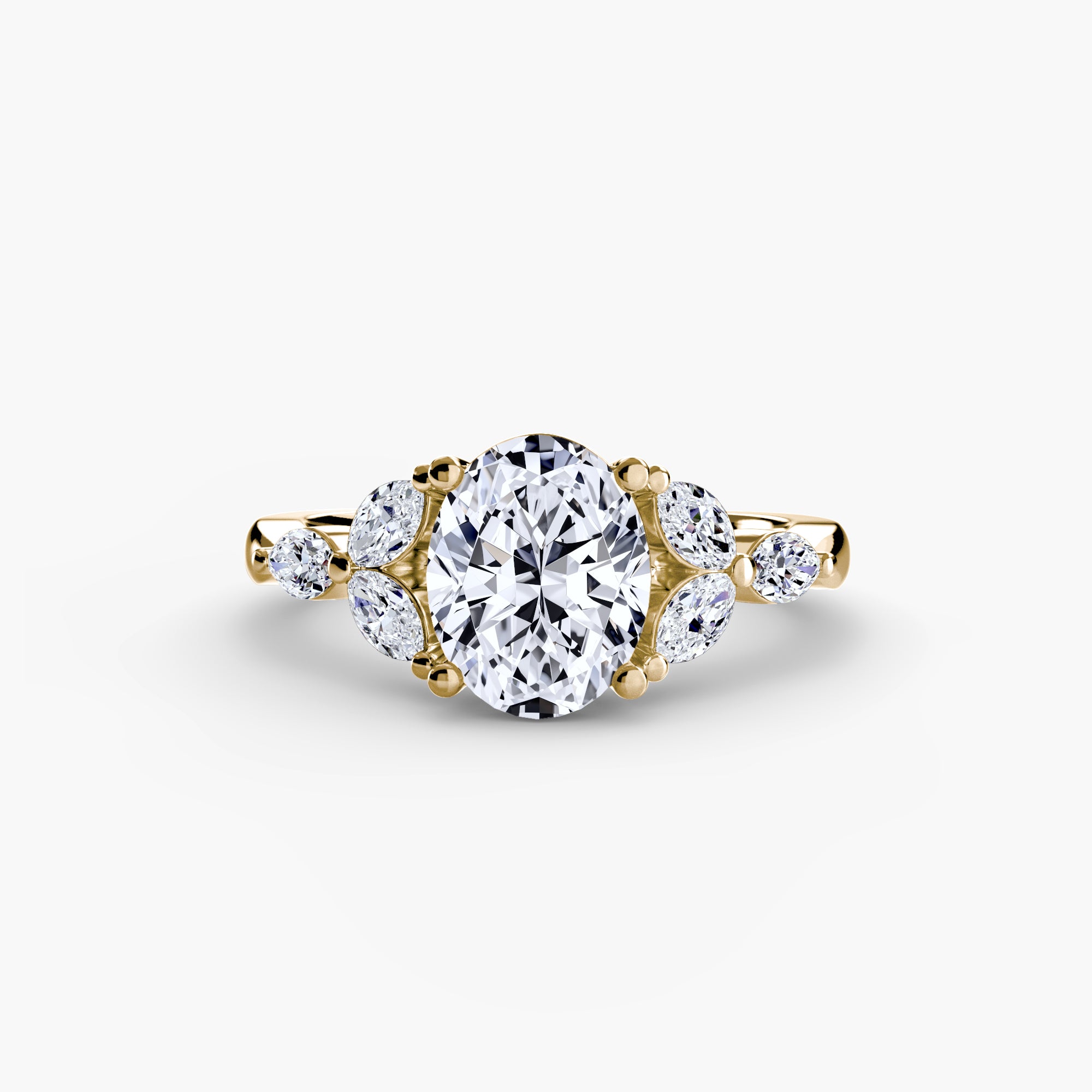 The Shoulder Cluster Ring-setting-The Diamond Setter