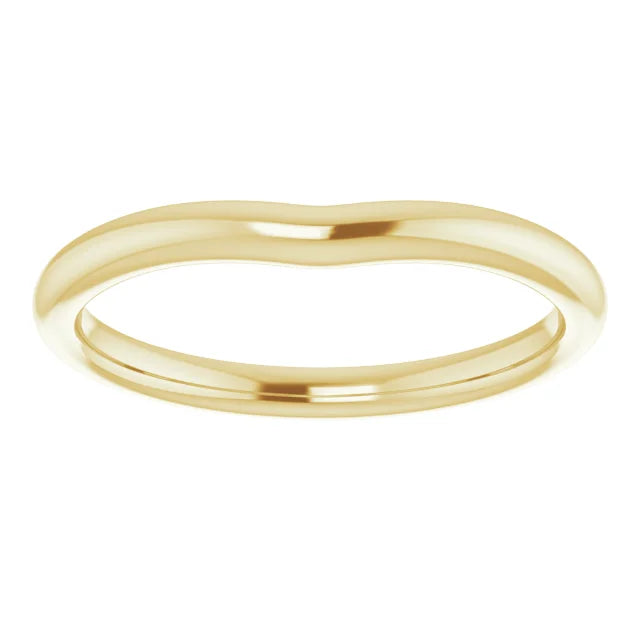 Wedding Band for Halo Engagement Ring-The Diamond Setter