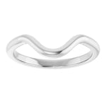 Wedding Band for Oval Engagement Ring-The Diamond Setter