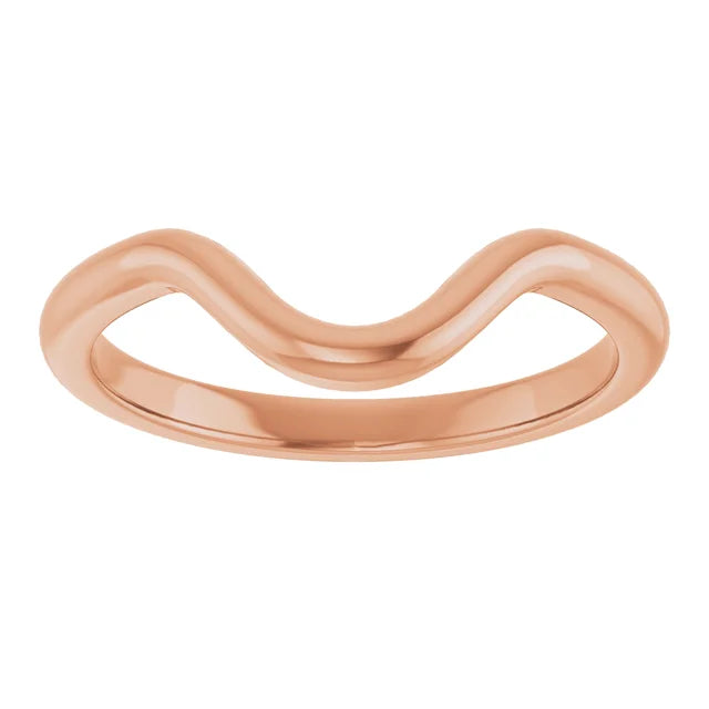 Wedding Band for Oval Engagement Ring-The Diamond Setter