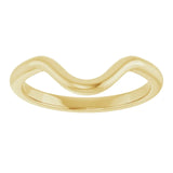 Wedding Band for Oval Engagement Ring-The Diamond Setter