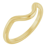 Wedding Band for Oval Engagement Ring-The Diamond Setter