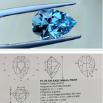 Exquisite Sky blue topaz dress ring-The Diamond Setter