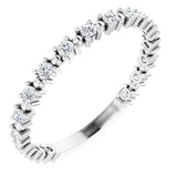 Beaded diamond anniversary band-The Diamond Setter