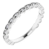 Infinity inspired anniversary band-The Diamond Setter